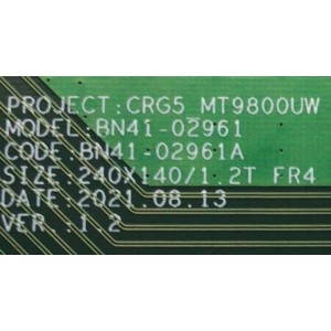 MAIN PARA MONITOR SAMSUNG / NUMERO DE PARTE BN94-13390D / BN41-02961 / BN9413390D / 13390D / BN97-15169C / NUMERO DE PANEL CY-PR236CGLV1F / MODELO C24RG50FZN